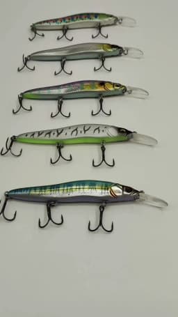 ESFISHING Jerkbait Minnow Lure 11cm 14g Dive 0-2.2m Floating Leurre Souple Hard Bait Peche Fishing for Perch Pike Bass