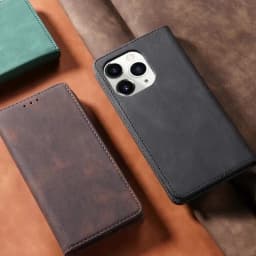 Flip Leather Wallet Case For iPhone 15 14 13 12 11 16 Pro Max Mini XS Max X XR 8 7 6 6S Plus SE Card Holder Protect Cover Funda