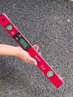 30/40/50cm Electronic Digital Display Level Ruler Magnetic Angle Meter Aluminum Alloy Level Protractor Inclinometer 90 Degree