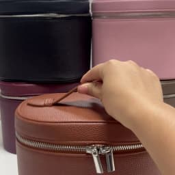 Customizable Names and Letters, Travel Portable Cosmetic Bag Large-capacity PU Leather Cosmetic Box with Internal Storage Box,