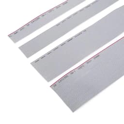 1Meter 1.0mm Pitch Grey Flat Ribbon Cable For IDC 2.0MM FC Connector 10P/12P/14P/16P/20P/34P/40P 28AWG Wire