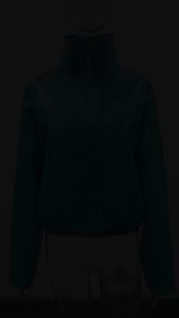 Women's Solid Faux Leather Jacket Stand Collar Zippers Long Wide Sleeves Cropped Coats 2026 Autumn Fashion All-match Streetwears