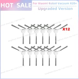 Fit For Xiaomi Robot Vacuum X20+, X10+ / X20 Plus, X10 Plus Parts Roller Side Brush Hepa Filter Mop Cloth Dust Bag Accessories