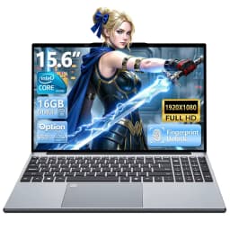 Xiaman Business Laptops 15.6" Intel Notebook PC Ultra Slim Laptop Intel Core i3-6100U 16GB RAM 1TB SSD Office Study Computer Windows 11