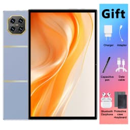 16MP+32MP Dual Camera Tablet Android 13 16GB RAM 1TB ROM 20000mAh Battery 5G WiFi Portable Device for Media Browsing Student Learning Everyday Use Nice Present