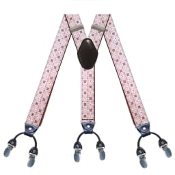 Suspenders for Men 3.5cm Wide Y Shaped 6 Metal Clips Adjustable Elastic Trouser Braces Strap Belts Wedding Party Formal Casual