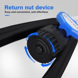 Heavy Duty Rivet Nut Pliers Kit, Hand Riveter with 150pcs Thread Rivet Nuts M5 to M12– Portable Rivet Nut Gun for Metal,Plastic