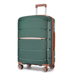 S/M/L Kono Carry-On Suitcase - Lightweight Polypropylene Hardside Trolley Luggage with 4 Spinner Wheels & Tsa Lock