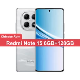 China Version Xiaomi Redmi Note 15 128GB/256GB Snapdragon 6 Gen 3 6.77" 2392×1080 Display 45W 5800mAh Battery 50MP+8MP Camera