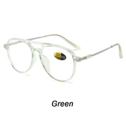 New Round Reading Glasses Oval Personality Presbyopia For Man Optical Frame Magnifier Full Rim Anti-Blue Female Fashion