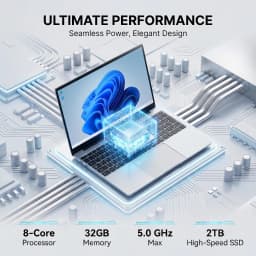 New computer portable LENO 15,6 inches, Processor Intel Core i9-9900, 32 GB RAM, 2 TB SSD, screen FHD 1920*1080, PC game ultra fine, Windows 11 Pro, computer desk portable for players