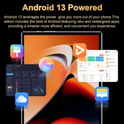 16GB RAM 1TB ROM 14 Core Android 13 Tablet 2026 20000mAh Battery 16MP 32MP Camera 5G WiFi Portable Device for Daily Use Learning Media Viewing Gift
