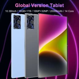 5G Global Version Pad 10.36 Inch Android 13 16GB+1TB 16MP+32MP 20000mAh WPS+5G WiFi Bluetooth Dual SIM Phone Call Tablet