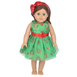 43 Cm Baby New Born Doll Clothes Wool Cute Santa Claus, Tree, Elk Christmas Clothes Suit For American 18 Inch Girl Doll Toy Gift