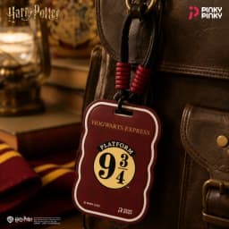 Pinky Harry Potter Card Holder Bag Charm Bus Card Protector for Commuting Outing Gifting for Fans Students&Office Workers