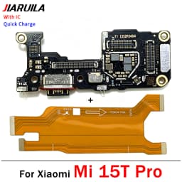 New For Xiaomi Mi 10T 11T 12T 13T 14T 15T Pro USB Charger Dock Connector Charging Board Port Main Board Mainboard Flex Cable