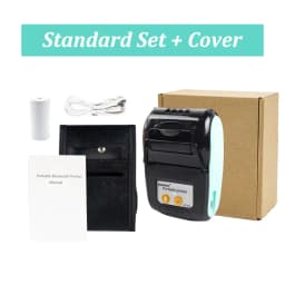 PT210 Mini Receipt Printer 58mm Portable Thermal Ticket Printer Android IOS Windows Wireless Bluetooth List Bill Maker With Plug