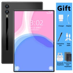16MP 32MP Dual Camera 2025 5G Tablet 10.36 Inch Android13.0 16GB 1TB 20000mAh WiFi Bluetooth Dual SIM GPS With Keyboard