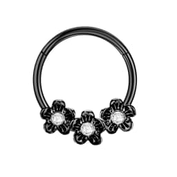 16G Stainless Steel Septum Ring Nose Hoop Ring Bee Bat Septum Piercing Cartilage Hoop Helix Tragus Daith Small Earrings