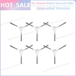 Fit For Xiaomi Robot Vacuum X20+, X10+ / X20 Plus, X10 Plus Parts Roller Side Brush Hepa Filter Mop Cloth Dust Bag Accessories