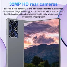 2026 New Tablet Android 13 12000mAh Large Battery 16MP+32MP Camera 10 Core 5G WiFi Portable 16GB RAM 1TB ROM For Ebook Reading