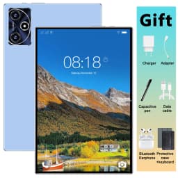 2026 New 10.36 Inch Pad Tablet PC Android 13.0 16GB RAM 1TB ROM 12000mAh 14 Core 5G Dual SIM Bluetooth GPS With Keyboard
