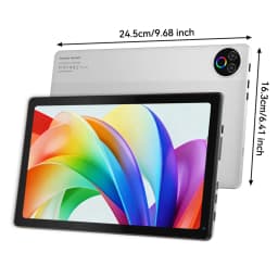 BUFO KB1004 10.1 Inch A333 Penta Core Tablet 16GB(3+13G) RAM 32GB ROM Android 15 800*1280 HD LCD Screen 5000mAh Battery 2MP Front 5MP Rear Camera Widevine L1 Support TF Card Up to 1TB Tablet PC