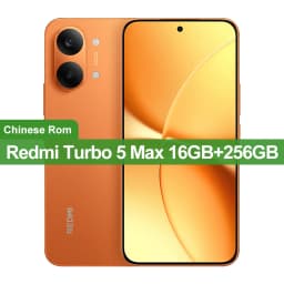 China Version Redmi Turbo 5 Max 512GB/256GB 50MP+20MP Camera 6.83 inch AMOLED Screen Dimensity 9500s 9000mAh Battery 100W