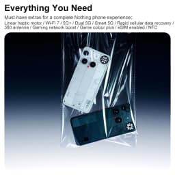 Nothing Phone (3) Smartphone Triple 50Mp Camera 6.67" 120Hz Amoled Display Snapdragon 8S Gen 4 3 Microphones Glyph Array
