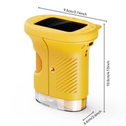 Digital Microscope for Kids Toys 1000X Handheld Microscope with 2.4" IPS Screen, Science Toy with Photo & Video Capture