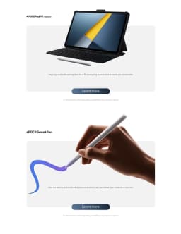 POCO Pad M1 Tablet 12.1" 2.5K 120Hz Display Snapdragon 7S Gen 4 Processor 12000mAh Battery Xiaomi HyperOS 2 System
