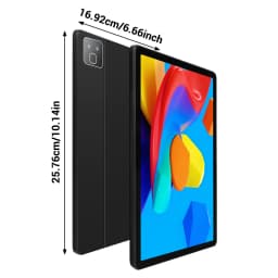 10.95‑Inch Slim Android16 Tablet with Gemini AI,30GB(3+27GB Virtual)RAM 128GB ROM 1TB Expandable, Widevine L1 1920*1200 Display,7800mAh Long Standby Battery,5MP+8MP Dual Cameras Five‑Core Tablet for Streaming Work Study Gaming