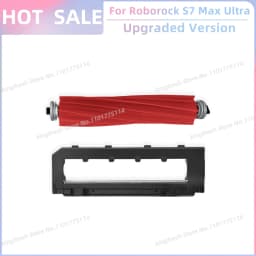 Fit for Roborock S7 Max Ultra Q100TSC Parts Main Roller Side Brush Hepa Filter Mop Pad Cloth Dust Bag Replacement Accessories