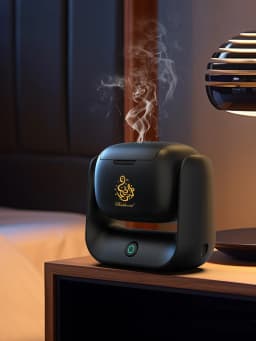 Rotatable Electronic Incense Burner New Rotational Aroma Machine High Quality Arabian Censer USB Rechargeable Gift Set