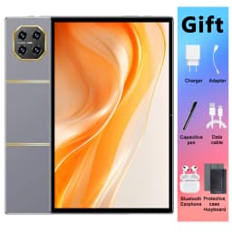 16MP+32MP Dual Camera Tablet Android 13 16GB RAM 1TB ROM 20000mAh Battery 5G WiFi Portable Device for Media Browsing Student Learning Everyday Use Nice Present