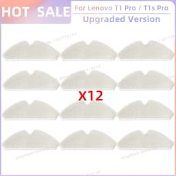 Fit For Lenovo T1S Pro / T1 Pro/ Proscenic M7 Pro / Honiture Q6 Parts Roller Side Brush Cover Guard Filter Mop Cloth Dust Bag