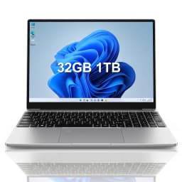 LENO Laptop 15.6" Intel Core i9 9900 Windows 11 32GB 2TB Fingerprint Unlock 1080P HD Gaming Computer PC Gamer Office Ultra Slim Notebook