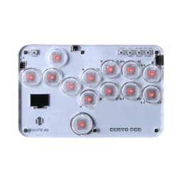 Haute42 Arcade Joystick Hitbox Leverless Controller Fight Sticks For PC / Ps4 /Switch Mini Hitbox Fighting Game Arcade Stick