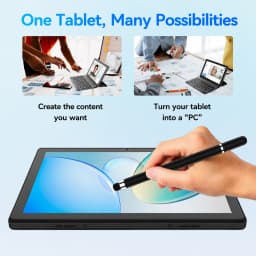 10.1 Inch Android 15 Tablet PC 24GB RAM 64GB ROM Octa Core Tablet with Widevine L1 WiFi Tablet for Students Back to School UK Stock