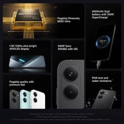 Global Version POCO X8 Pro 8GB 256GB 12GB 512GB 5G NFC Phone Dimensity 8500-Ultra 6500mAh Battery