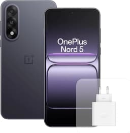 OnePlus Nord 5 Smartphone , 6.83 Inch AMOLED Display, Snapdragon 8s Gen 3, Dual Camera 50 MP, 5200mAh Battery, with 80W Charger