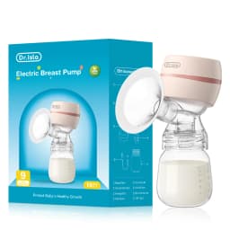 MAMIJOY Portable Electric Breast Pump Intelligent Integrated High Suction Breast Pump Fortable Painless&Silent Breast EB11