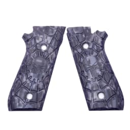 Guuun G10 Grips for Taurus PT92 Skull Skeleton Punisher Texture Compatible with PT 92 /99/100/101 and Decocker - 5 Color Options