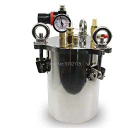 BOYEE 304 dispensing bucket Liquid glue dispensing stainless steel pressure tank 1L 2L 5L 10L 20L 30L 40L 50L 60L 80L 100L