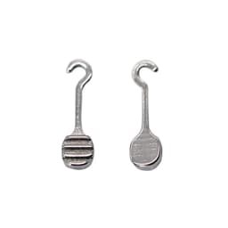 50pcs Dental Orthodontic Lingual Button Bondable Power Arms Adhesive Bracket Brace Archwires Crimpable Hook Lingual Small cleat
