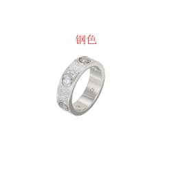 2025 Stainless Steel Ring With Stone full Crystal For Woman Girl woman rings