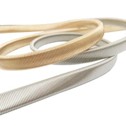 Gold Silver Heart Metal Elastic Belt Stretch Thin Slim Waist Belts For Women Ladies Fashion Waistband