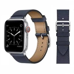Leather strap For Apple watch band 44mm 45mm 49mm 41mm 40mm Accessorie wristband correa bracelet iWatch series 9 7 8 SE ultra 2