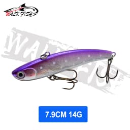 WALK FISH Sinking Vibration Fishing Lure 10g 14g 18g 22g Hard Bait Artificial VIB Winter Ice Fishing Pike Bait Tackle Isca Pech