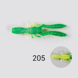 NOEBY Bottle Shrimp Craw 75mm 3.3g Soft Lure Silicone Swimbait Artificial Soft Bait Perch Pike Bass Soft Fishing Lures